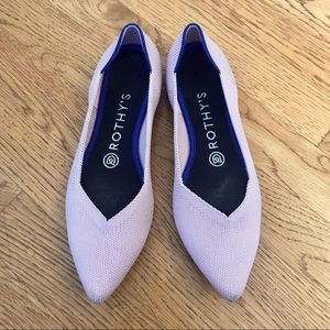 Pink Rothy’s Flats